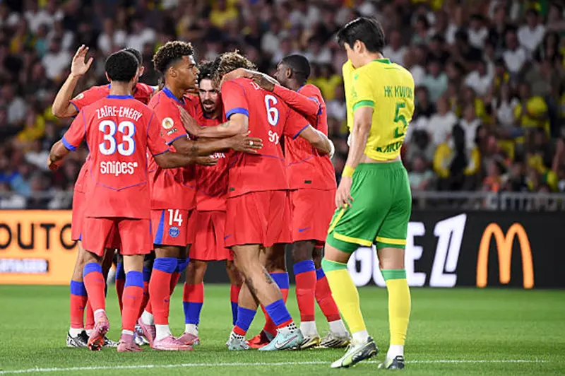 باريس سان جيرمان يتفوق على نانت بمشاركة مصطفى محمد في لقاء مثير بالدوري الفرنسي